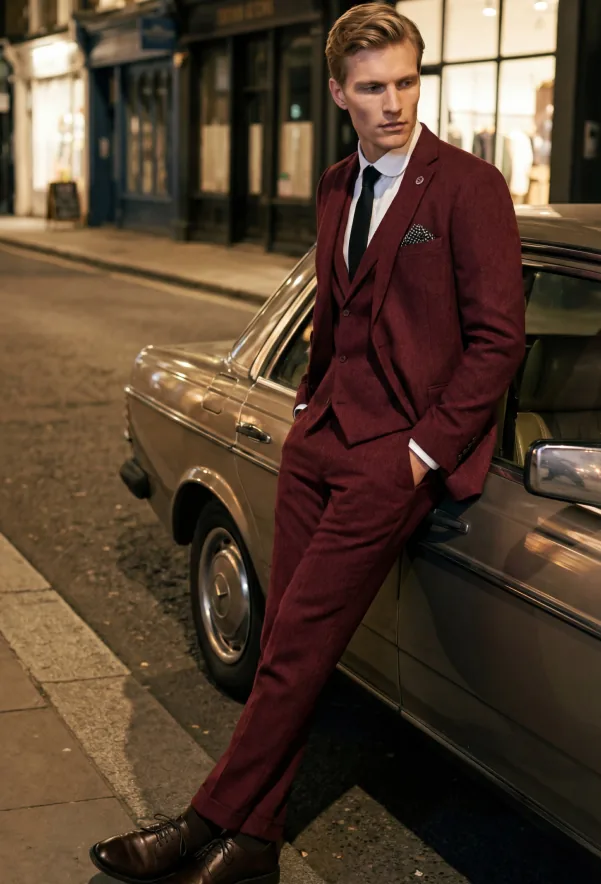 Menswear campaign visual